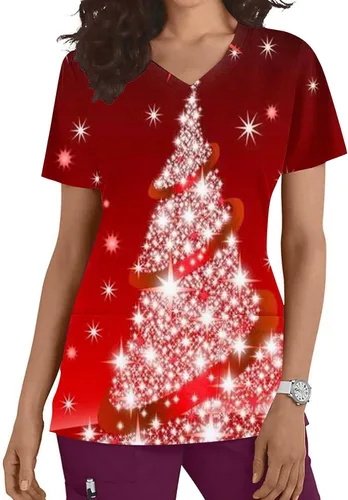 Miniatura 2 de Blusas de manga corta para mujer, cuello en V, para verano, otoño, 2023, Y2K