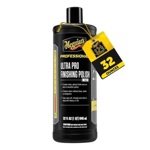 Meguiar's Esmalte de acabado profesional Ultra Pro M21032, pulido para automóvil para un acabado similar a un espejo en tu automóvil, elimina
