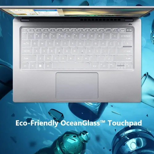 Miniatura 6 de acer Swift 3 SF314-512T-56CT - Laptop delgada y ligera, FHD táctil de 14 pulgadas, Intel Core i5-1240P, gráficos Intel Iris Xe, 16 GB LPDDR4X, SSD