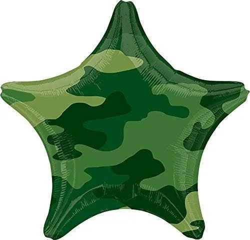 Miniatura 3 de Suministros de fiesta de camuflaje de tanque del ejército, decoraciones de ramo de globos