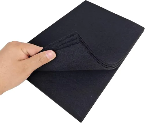 Miniatura 4 de Jtnohx - Fieltro rígido, hojas de fieltro de 2 mm de grosor para manualidades, cuadrados de tela de fieltro dura de 20,3 x 30,5 cm, 8 piezas
