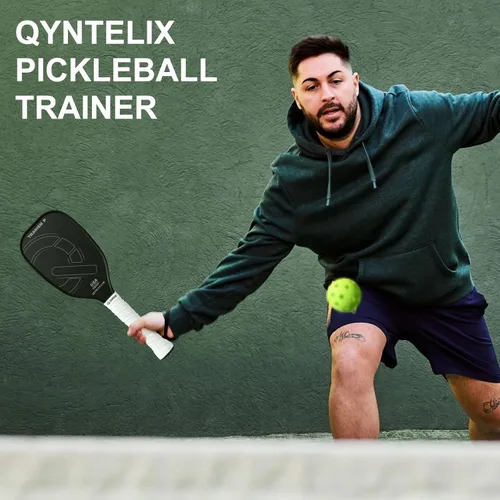 Miniatura 6 de Paleta de entrenamiento de pickleball - Paleta de práctica de entrenador de pickleball aprobada por USAPA, pintura de partículas de fibra de carbono