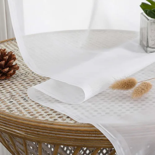 Miniatura 124 de OVZME Cortinas traslúcidas, ligeras, suaves, para estudio, sala de estar y dormitorio, juego de 2 paneles, 42 pulgadas de ancho x 84 pulgadas