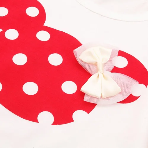 Miniatura 3 de Conjunto de 2 piezas de camiseta de manga larga + pantalones para bebé niña
