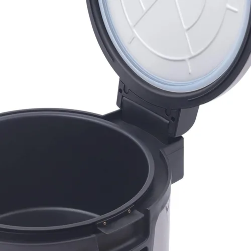 Miniatura 7 de Arrocera eléctrica de 19 litros, calentador de arroz de sushi antiadherente comercial con olla interior, calentador de arroz térmico con aislamiento