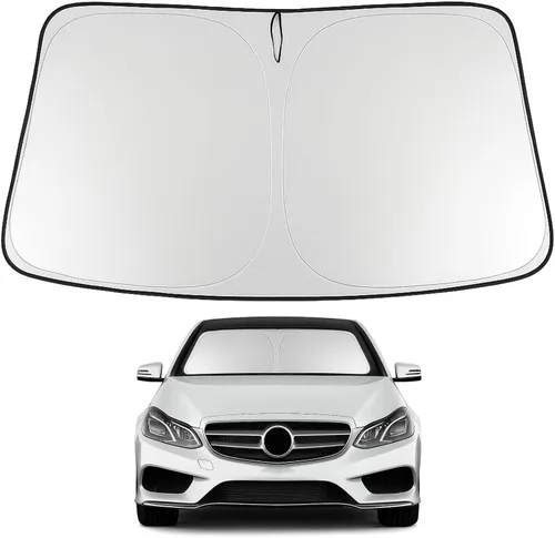 Miniatura 108 de Proadsy Parasol para parabrisas actualizado 2025, ajuste personalizado Dodge RAM 1500 2Dr 2019-2024 2025, 4 capas, plegable, protector de parasol