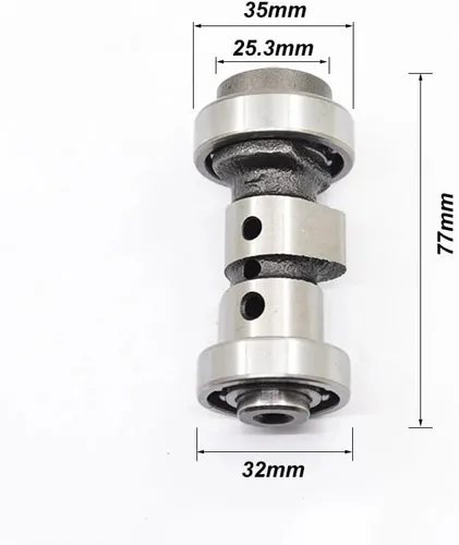 Miniatura 3 de Motorcycle Camshaft Cam Shaft Assy Rocker Arm Fit For JS Y YBR125 XTZ125 JS125 JYM125 JY110 JS110 JYM110 YB125 Engine (Color : Cam and rocker arm)
