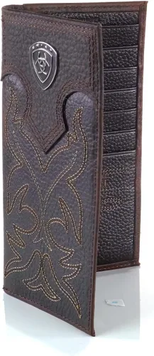 Miniatura 6 de Ariat Cartera marrón Rodeo Bordado Bota Hombre