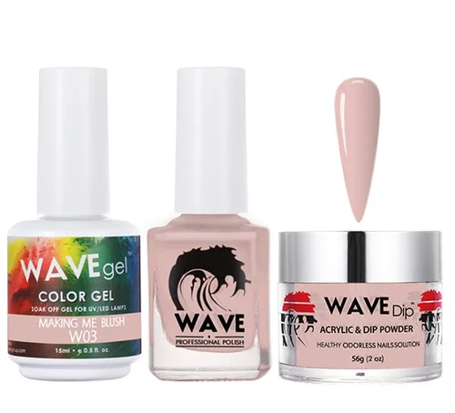 Miniatura 83 de WAVEGEL - Juego de gel de remojo, laca de uñas y polvo acrílico a juego - Colección Simplicity - #P109 Blizzard