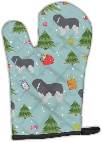 Miniatura 118 de Caroline's Treasures BB4872OVMT - Guante de horno de Navidad Affenpinscher resistente al calor, grueso para sartenes calientes y horno, manopla