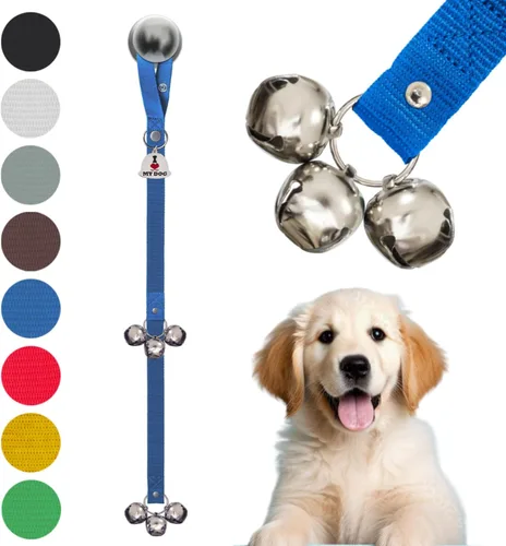 Miniatura 9 de Caldwell's Pet Supply Co. Campanas para orinal para perros, campanas para puerta de perro, campanas para salir al exterior, campana de entrenamiento