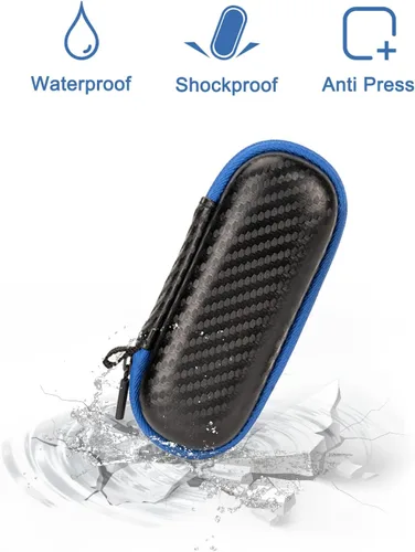 Miniatura 4 de Funda compatible con monitor Kardiamobile ECG, almacenamiento de viaje duro para Alivecor Kardia Mobile 6L Monitor de corazón con pastillero