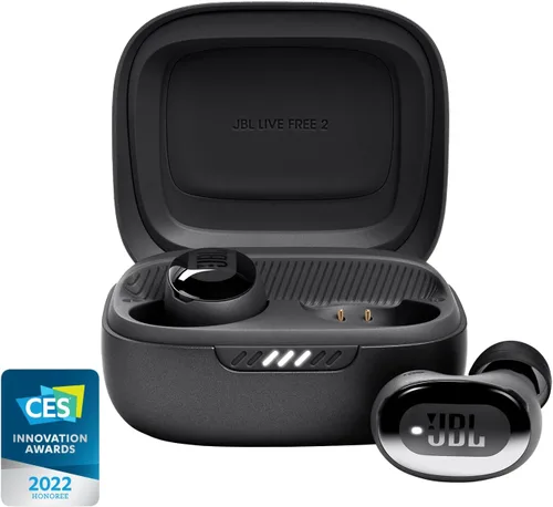 JBL Live Free 2 - Auriculares inalámbricos verdaderos con cancelación de ruido, hasta 35 horas de tiempo de reproducción, 6 micrófonos para llamadas