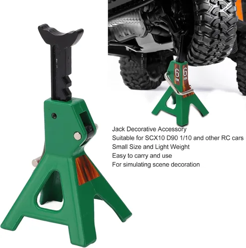 Miniatura 4 de Juego de soporte de gato portátil a control remoto, accesorio decorativo de simulación de altura, mini gato de elevación para carrocerías de coche