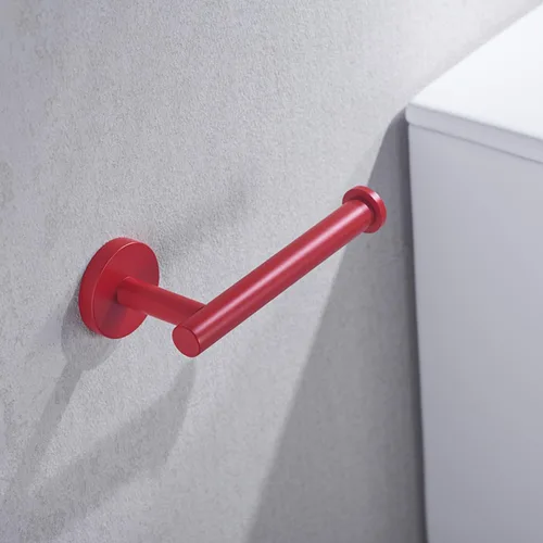 Miniatura 13 de Soporte de papel higiénico para baño, soporte para papel higiénico TP montado en la pared Blanco