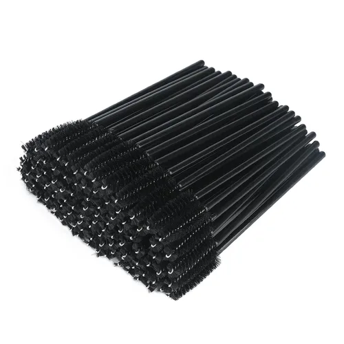 Miniatura 11 de G2PLUS 300 unidades de brochas desechables para rímel, kit de maquillaje con cepillo de pestañas de cristal, varillas ajustables para extensiones