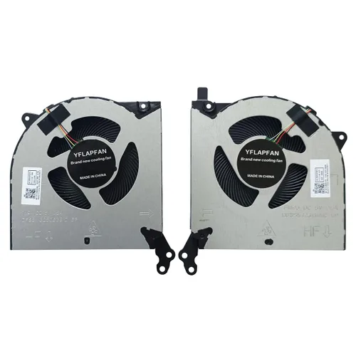Miniatura 2 de (1 par) Ventiladores de refrigeración de CPU GPU para Lenovo Legion 5 15IMH05 15IMH05H Series P/N: 5F10S13917 5F10S13914 Portátil DC5V