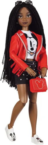 Miniatura 3 de Disney ILY 4EVER Fashion Dolls Disney 100 - Mickey Mouse de 11.5 pulgadas de alto con 13 puntos de articulación, dos trajes completos para mezclar