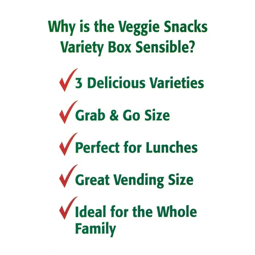 Miniatura 3 de Sensible Portions Garden Veggie Snack Straws - Paquete variado de chips con forma de pajitas, 30