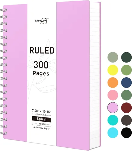 Miniatura 19 de RETTACY Cuaderno de bolsillo, 160 páginas forradas, tamaño mini A6 (4.5" × 5.7"), para trabajo, diario, escritura, papel grueso de 100 g/m²