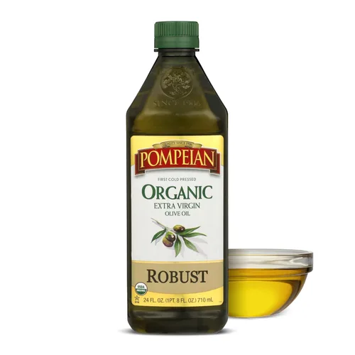 Miniatura 14 de Pompeian USDA - Aceite de oliva virgen extra orgánico robusto, primero prensado en frío, sabor de cuerpo completo, perfecto para aderezos