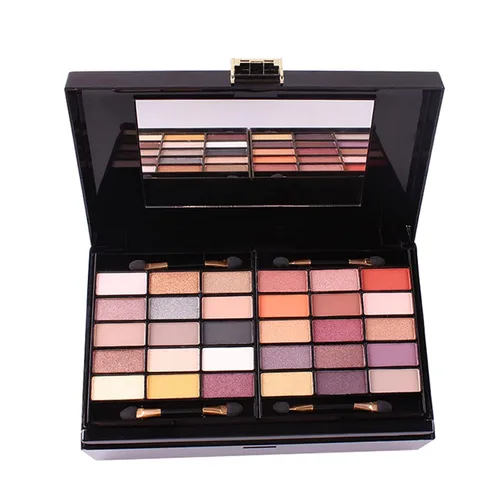 Miniatura 7 de Pure Vie Kit de maquillaje todo en uno para vacaciones, set de regalo cosmético esencial para principiantes que incluye paleta de sombras de ojos