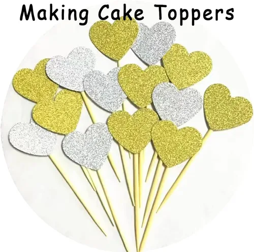 Miniatura 3 de SALEMAR Papel Cartulina con Purpurina Dorada, Cartulinas Brillantes para Cricut, Papel con Purpurina para Crear Tarjetas de Felicitación, Adornos