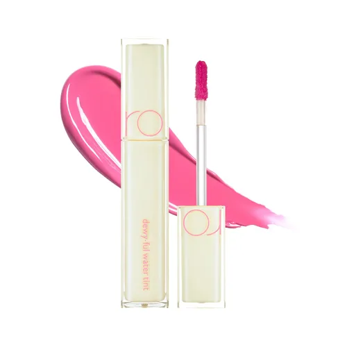 Miniatura 16 de rom&nd TINTE DE AGUA DEWYFUL 01 EN CORAL Brilloso alto pigmento hidratante no pegajoso Labios hidratados tonos coloridos Alto Brillo 0.18oz