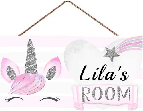 Miniatura 7 de Letreros personalizados, lindo letrero de mapache, decoración de pared personalizada, nombre personalizado, habitación de niños, habitación de bebé