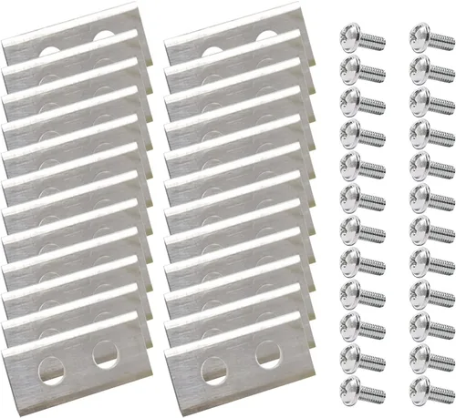 WG794 WA0190 - Cuchilla de corte robótica de repuesto para cortacésped Worx Landroid, 24 unidades Original