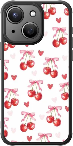 Miniatura 31 de FUNMIKO Funda para iPhone 16 Plus, carga inalámbrica y protección de grado militar, diseño floral moderno para mujeres y niñas, funda antideslizante