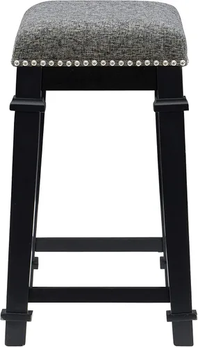 Miniatura 6 de Linon Taburete Negro