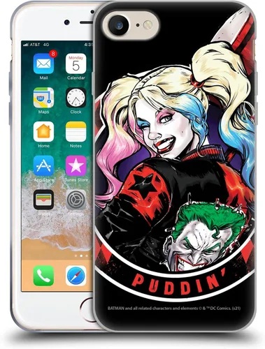 Miniatura 83 de Head Case Designs Funda de gel suave con licencia oficial de Batman DC Comics Love Hate Joker Harley Quinn Graphics [protección de grado militar]