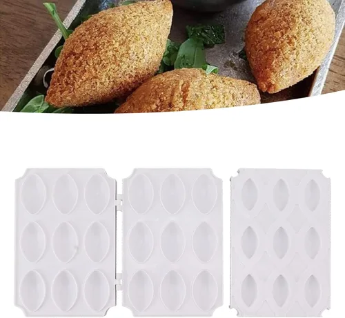 Miniatura 3 de Albóndigas, fabricante de rollos, procesador de albóndigas manual para hacer pastel de carne, herramienta de prensa para hacer carne casera