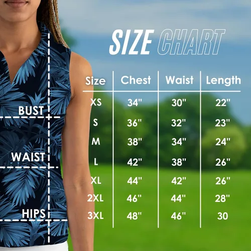 Miniatura 36 de YATTA GOLF Polo de golf sin mangas para mujer, absorbe la humedad, cuello en V, para golf, entrenamiento, golf