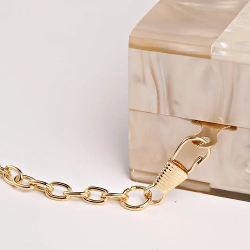 Miniatura 8 de Bolso de mano de acrílico para mujer, bolso de mano de mármol con purpurina para boda, cóctel, fiesta, baile de graduación, Beige, 7.8"x4.1"x1.8