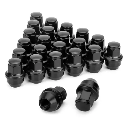 Miniatura 11 de M12x1.5 Tuercas de rueda, tuerca de rueda de asiento de bellota grande de una pieza OEM de fábrica de repuesto para Ford Escape 2001-2025, Ford