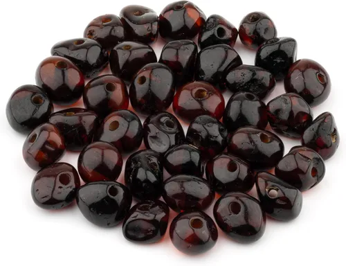 Miniatura 22 de Cuentas de ámbar estilo barroco, pulido y crudo, piedra báltica 100% natural, 0.197-0.236 in, suelta con agujeros perforados, varios colores - Amber