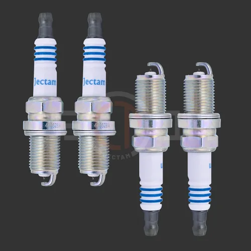Miniatura 2 de Paquete de 4 bujías de repuesto para automóviles de iridio compatibles con BKR6EIX-11 ES300 GS300 IS300 RX300 RX330 Avalon Camry Highlander Sienna