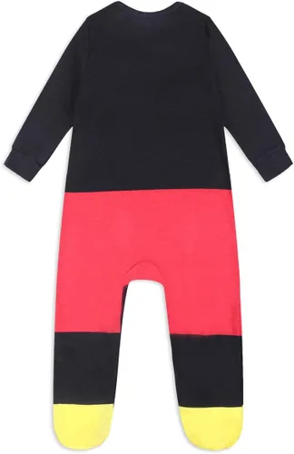Miniatura 4 de Disney Mickey Mouse - Conjunto de body y gorro para recién nacidos y bebés, color negro