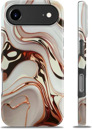 Miniatura 42 de Goodon para iPhone 17 Pro, Funda Estética de Gato Negro y Niña Naranja, Compatible con Magsafe, Funda Protectora Retro Única y Moderna de Silicona