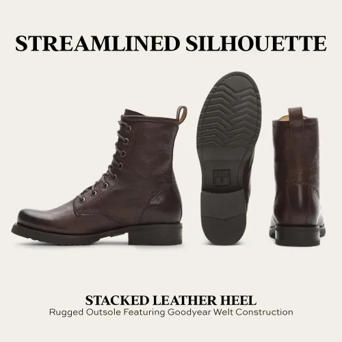 Miniatura 6 de Frye Botas de combate Veronica para mujer