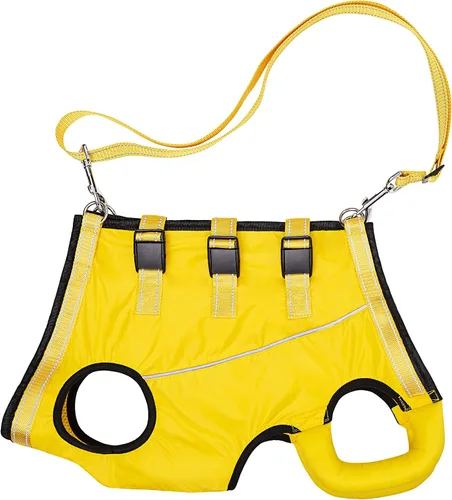 Miniatura 8 de Arnés de elevación para perros, soporte de cuerpo completo y recuperación para mascotas, correas ajustables con asa para viejos, lesiones
