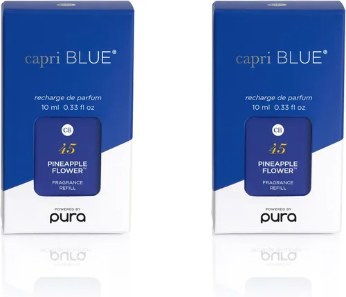 Miniatura 12 de Capri Blue Pura Smart Home - Recambios de difusor enchufable – Volcán con un aroma tropical y cítrico – Recambios de difusor de aromaterapia