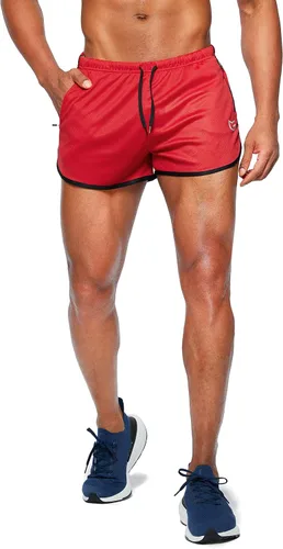 Miniatura 2 de G Gradual Pantalones cortos de correr para hombre de 3 pulgadas de secado rápido para gimnasio, pantalones cortos deportivos con bolsillos