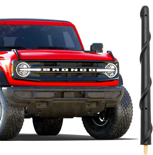 Miniatura 27 de KSaAuto Antena de 3.2 pulgadas compatible con Jeep Cherokee Grand Cherokee Compass Renegade 2011-2025, Chrysler 200, Fiat 500, repuesto de antena