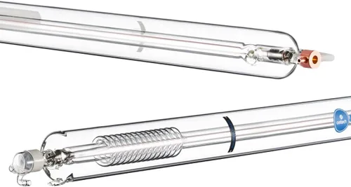 Miniatura 12 de OMTech Tubo láser de CO2 de 50 W para grabador láser y máquina cortadora, tubo cortador láser de 33.465 in y 1.969 in de diámetro con vidrio