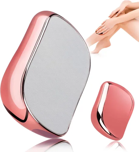 YOCEHOMI - Borrador de pelo de cristal para mujeres y hombres, removedor de pelo de cristal, exfoliación sin dolor, borrador mágico para espalda,
