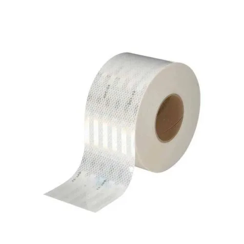 Rollo de 6 pulgadas x 30 pies 3M Cinta de seguridad reflectante 983-10NL Cinta reflectante de grado de diamante blanco para EMS, vehículos de