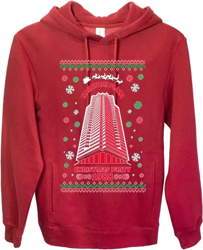 Miniatura 3 de Wild Bobby Nakatomi Plaza - Suéter clásico de McClane para fiesta de Navidad de 1988, unisex con cuello redondo